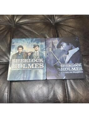Sherlock Holmes Game Of Shadows Steelbook Collection [Blu-ray] Lot